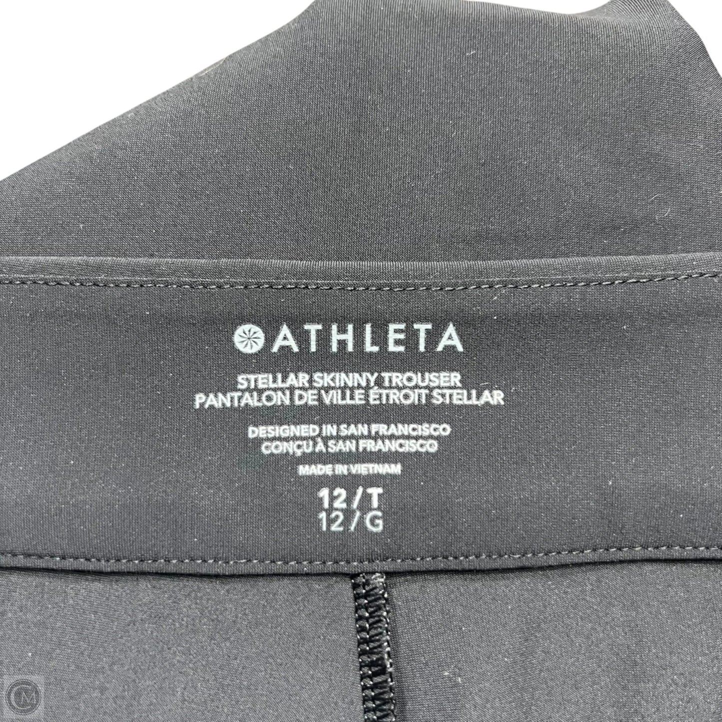 Athletic Pants By Athleta In Black, Size: 12