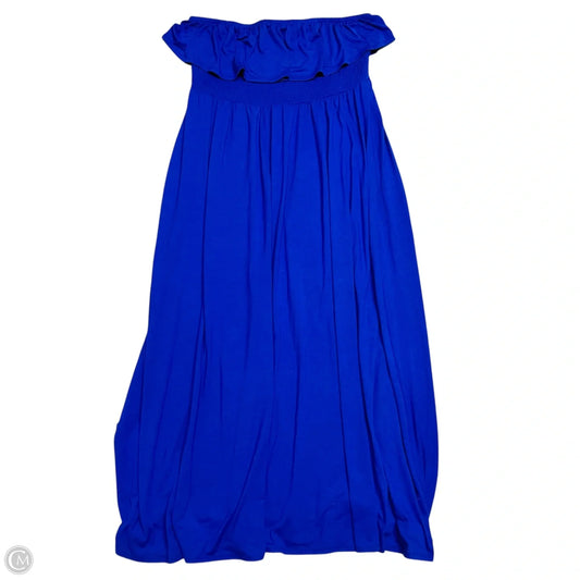 Dress Casual Maxi By Torrid In Blue, Size: 3x