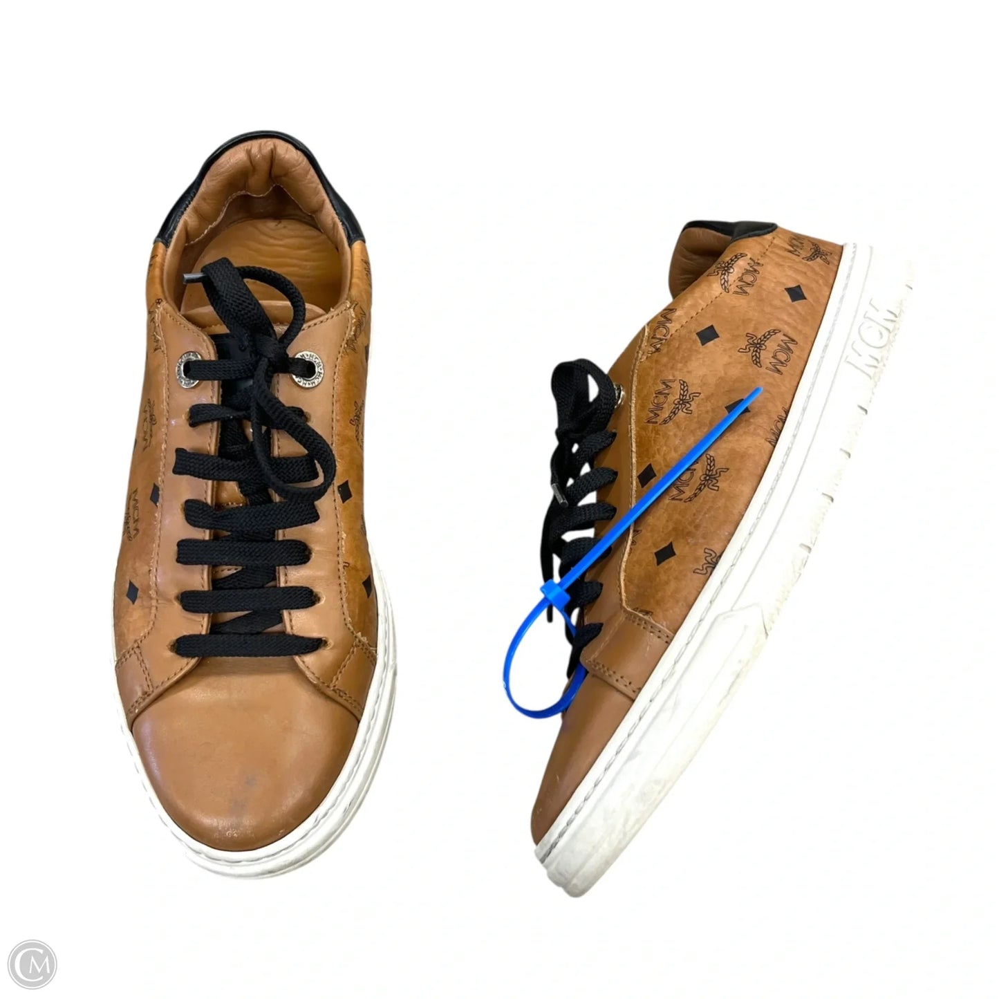 Shoes Luxury Designer By Mcm In Tan, Size: 6.5