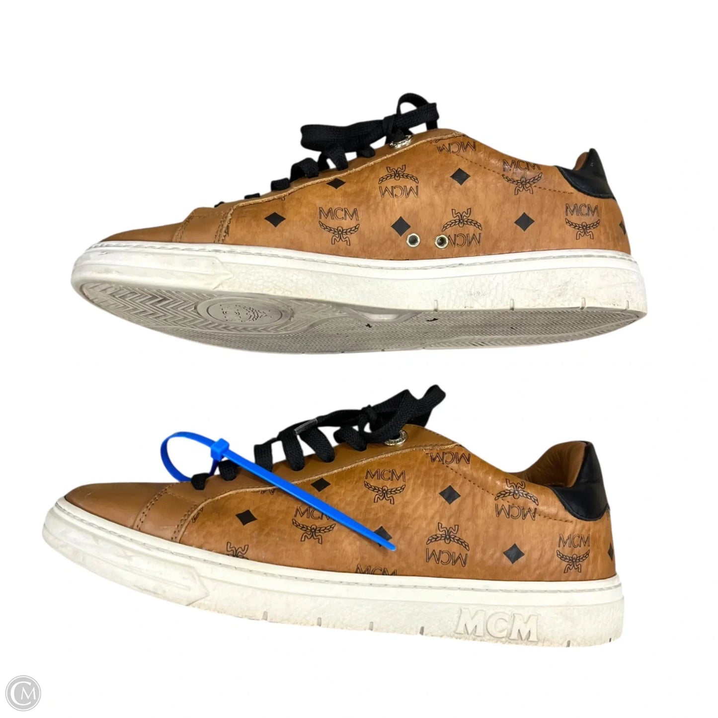 Shoes Luxury Designer By Mcm In Tan, Size: 6.5