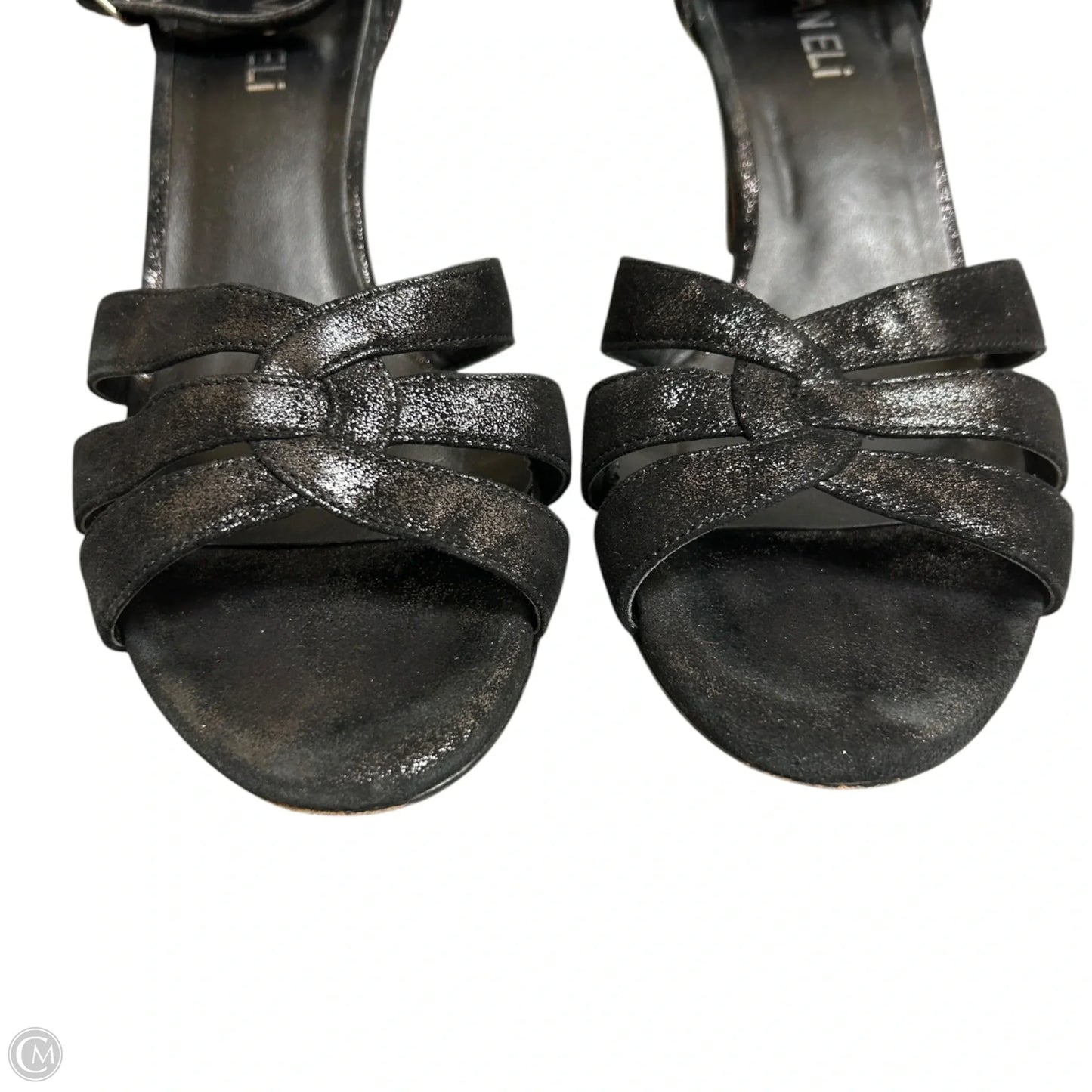 Sandals Heels Block By Vaneli In Black, Size: 8.5