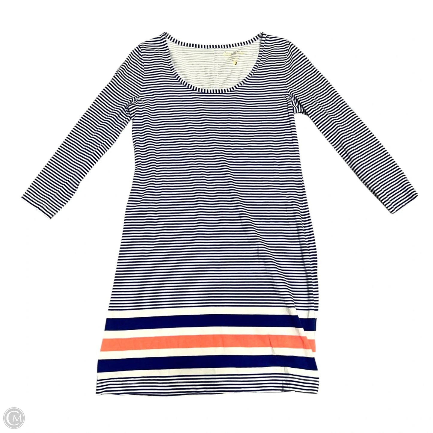 Dress Designer By Lilly Pulitzer In Blue & Orange, Size: Xs