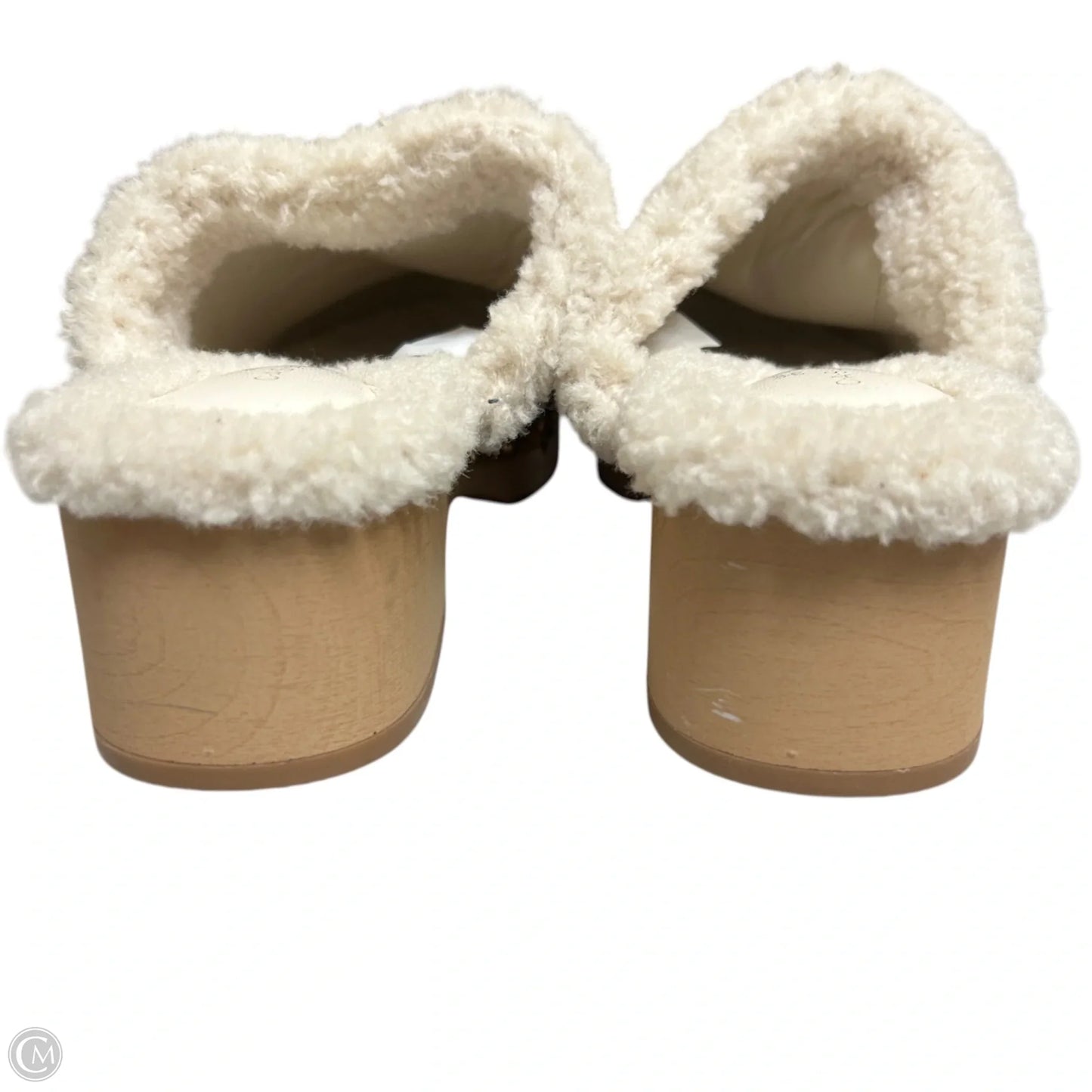 Shoes Heels Platform By Caslon In Cream & Tan, Size: 8