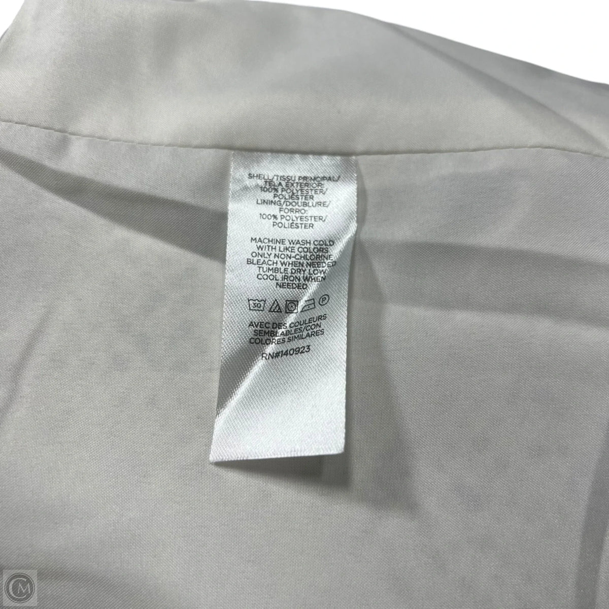 Coat Peacoat By Loft In Grey & White, Size: Xxl