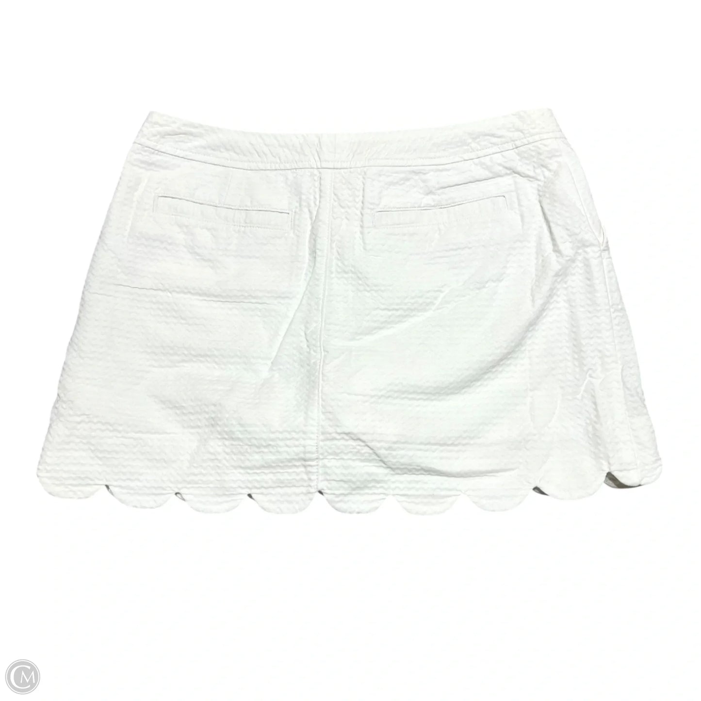 Skort Designer By Lilly Pulitzer In White, Size: 8