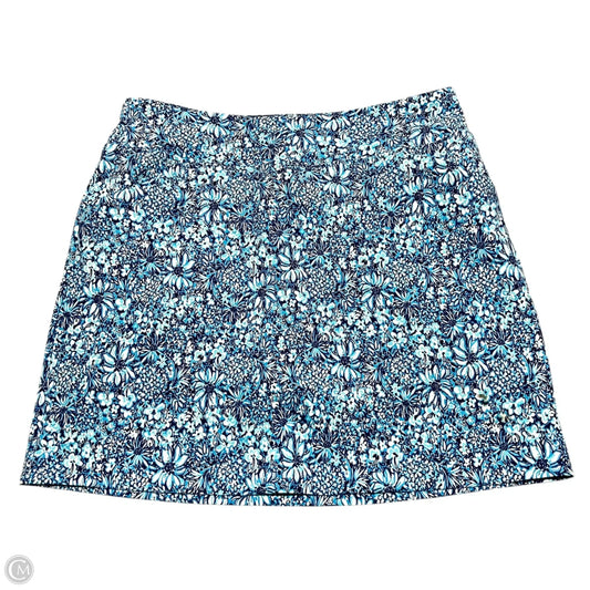 Skort Designer By Lilly Pulitzer In Blue, Size: 8