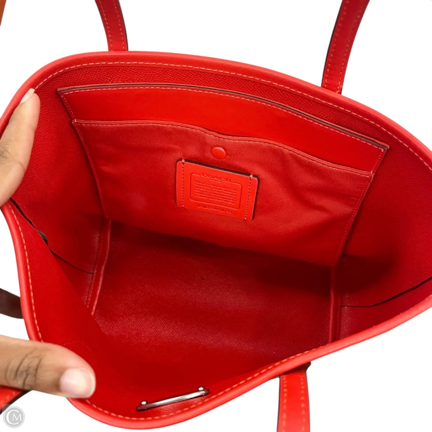 Handbag Designer By Coach, Size: Medium