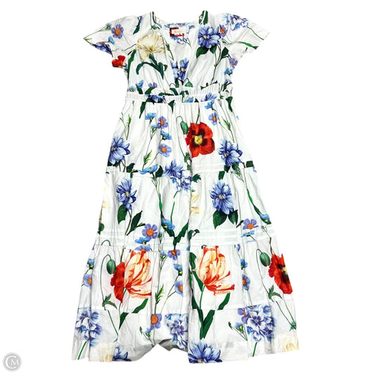 Dress Casual Maxi By Anthropologie In Floral Print, Size: Xl