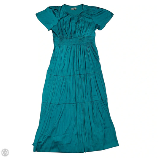 Dress Casual Maxi By Anthropologie In Teal, Size: L