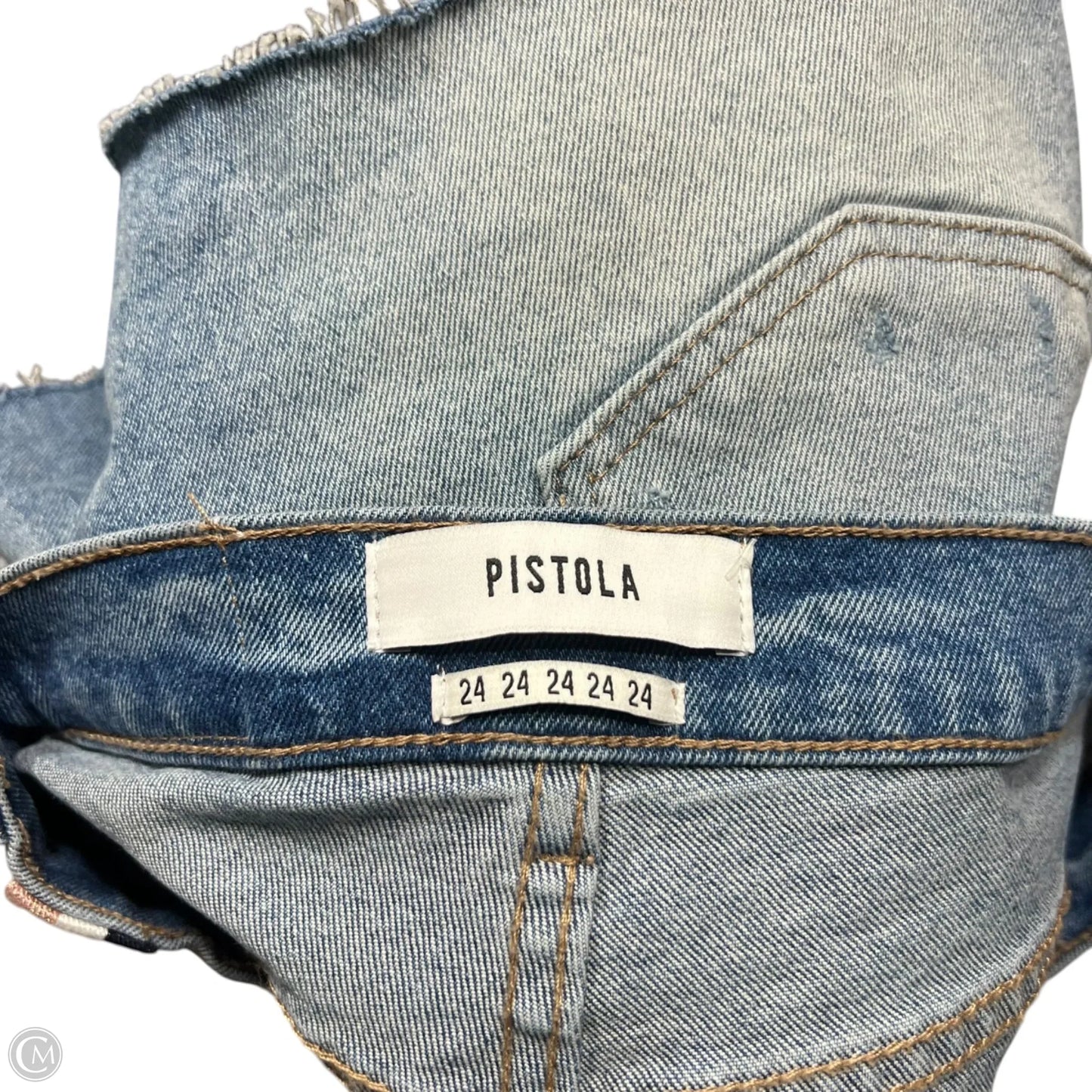 Shorts By Pistola In Blue Denim, Size: 0