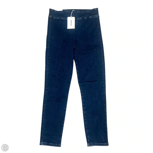 Jeans Cropped By Frame In Blue Denim, Size: 2