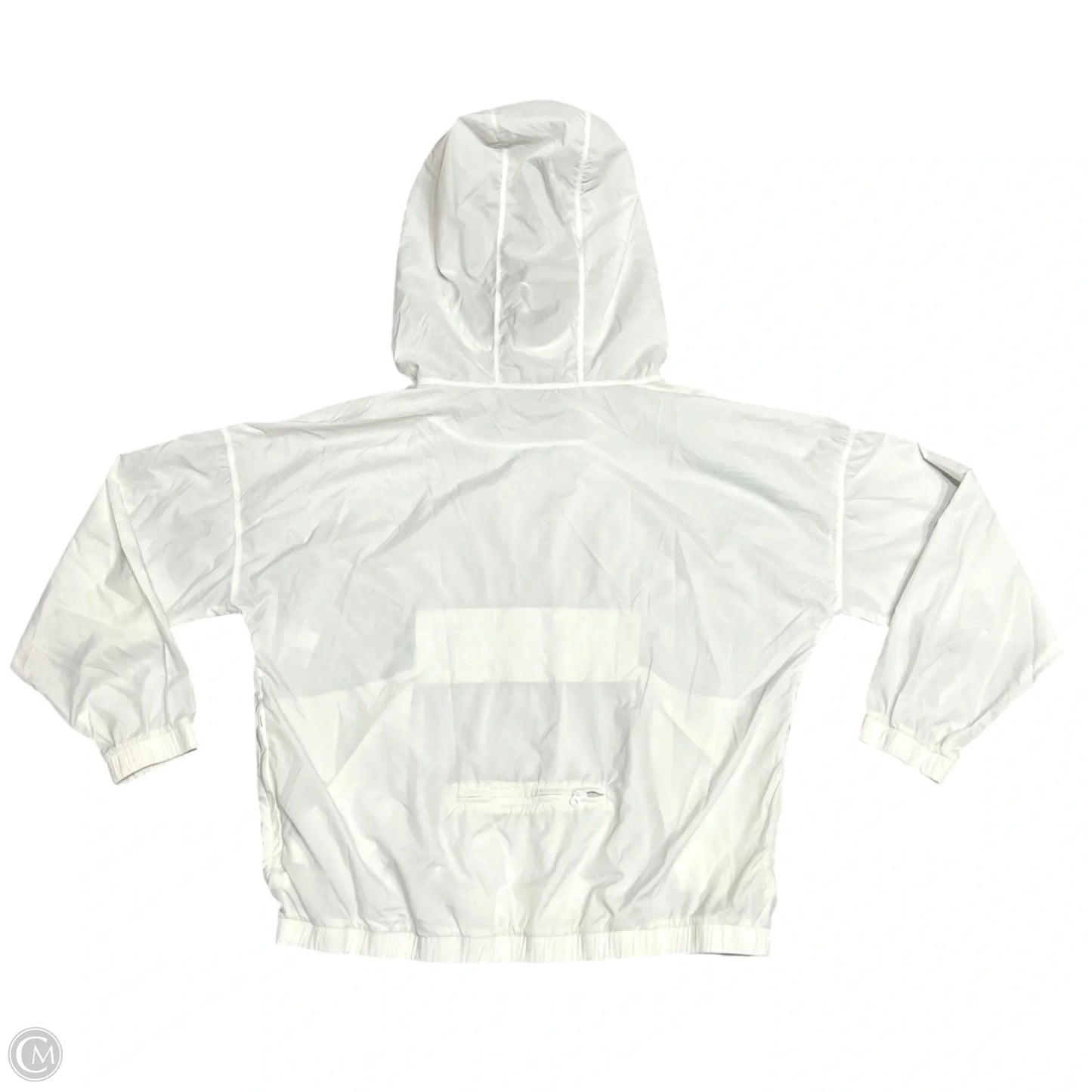 Athletic Jacket By Athleta In White, Size: S