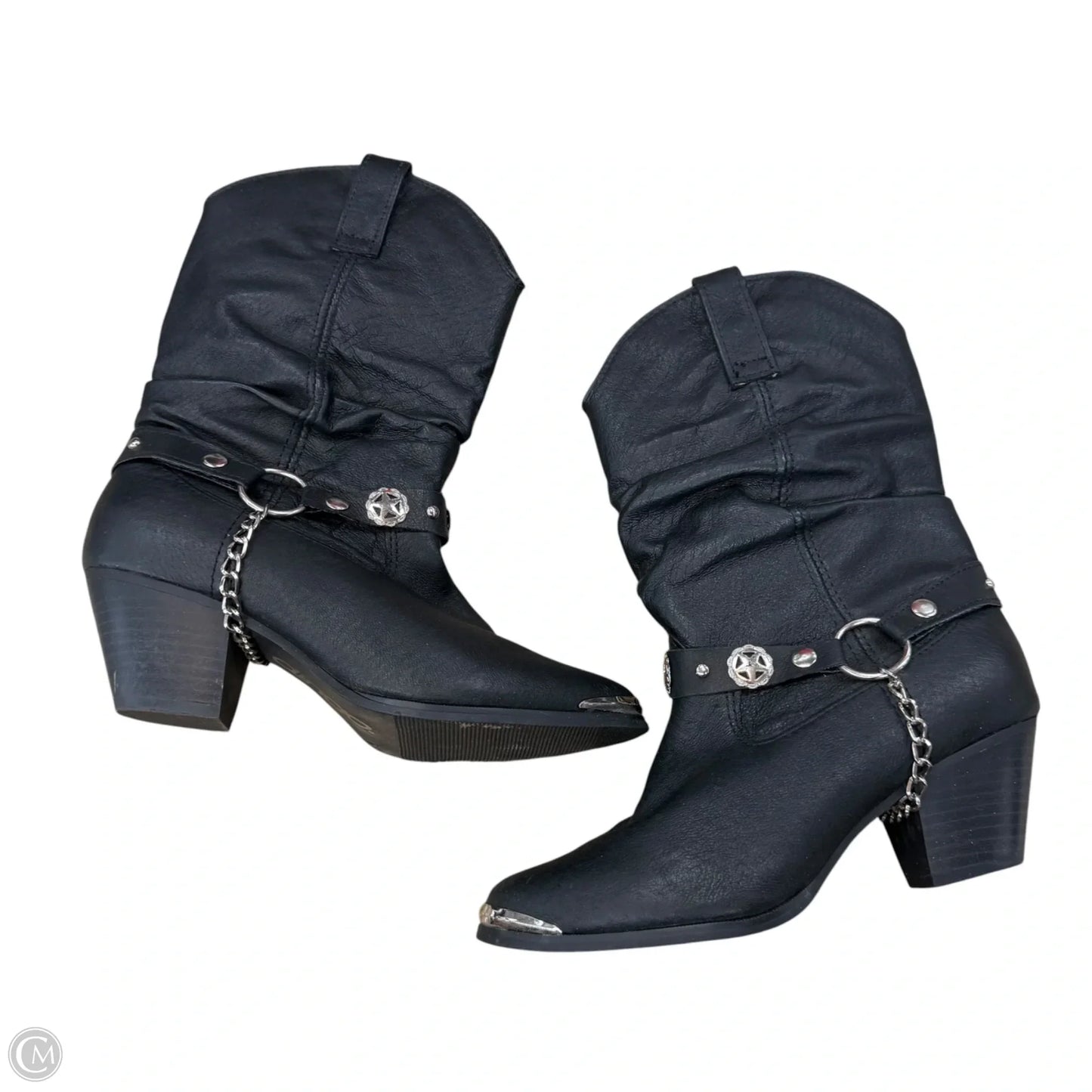 Boots Western By Dingo In Black, Size: 6