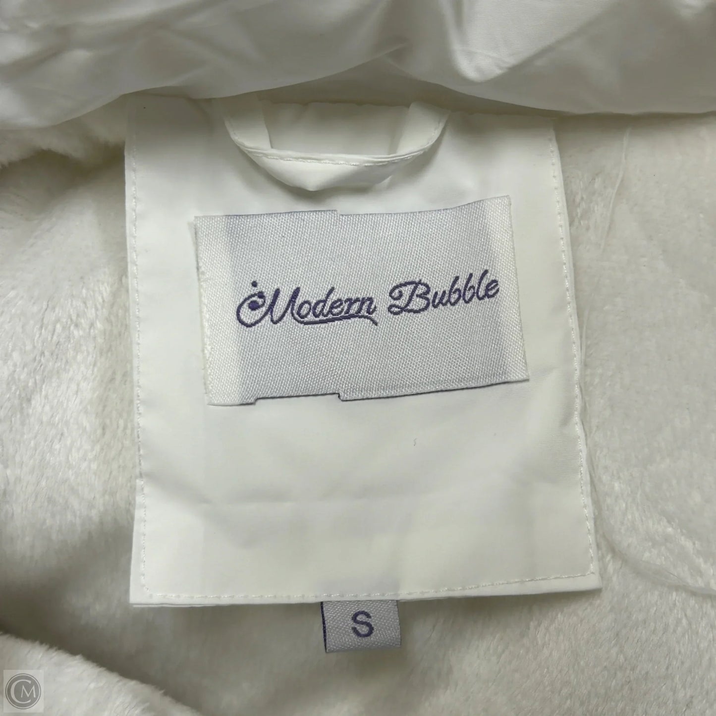 Vest Puffer & Quilted By Modern Bubble In White, Size: S