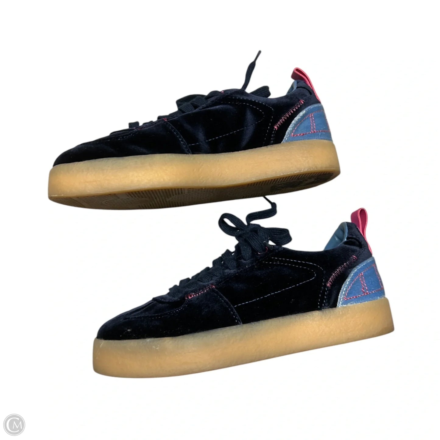 Shoes Sneakers By Steve Madden In Blue & Pink, Size: 7.5