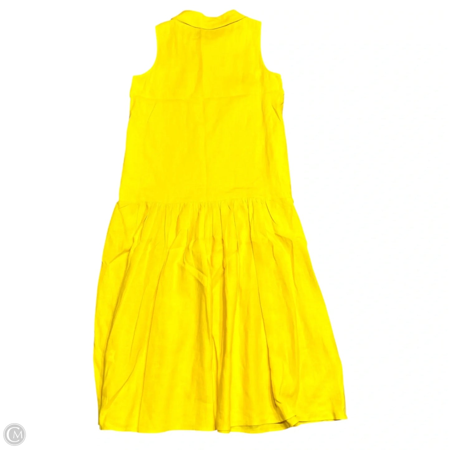 Dress Casual Maxi By Cos In Yellow, Size: S