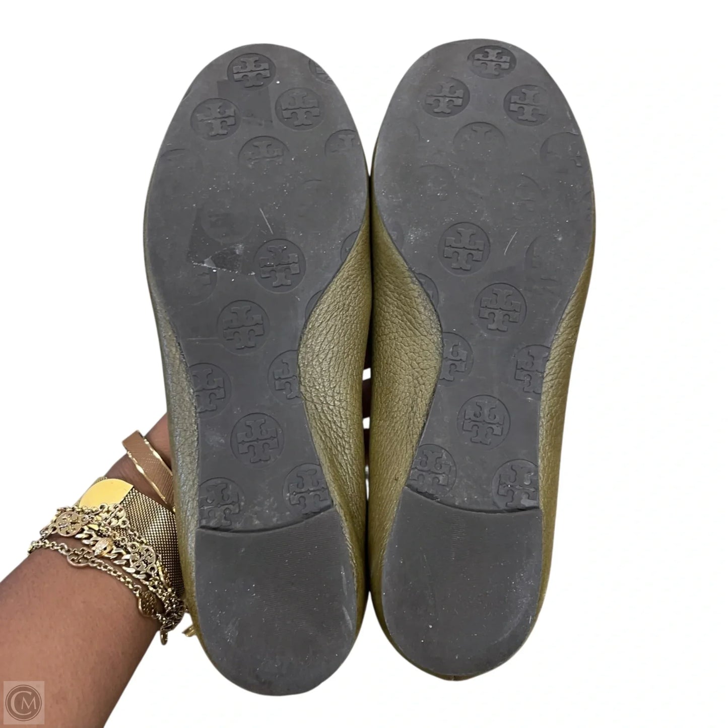 Shoes Designer By Tory Burch In Green, Size: 7