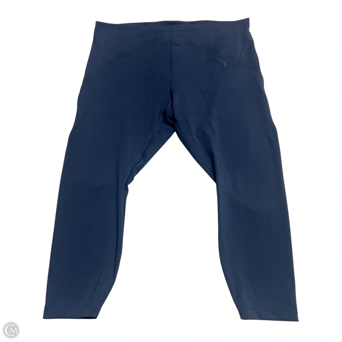 Athletic Leggings By Lululemon In Navy, Size: 20