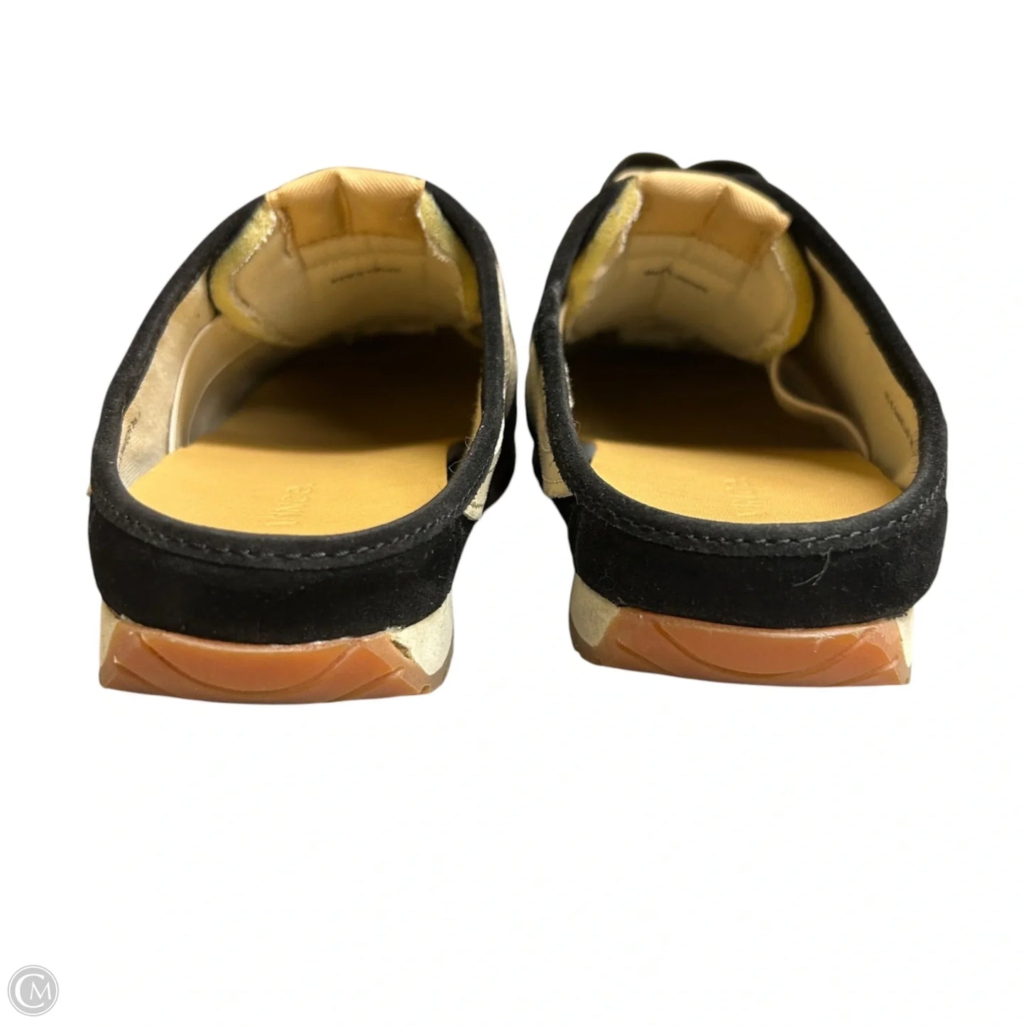 Shoes Sneakers By Vince In Black & Cream, Size: 6.5