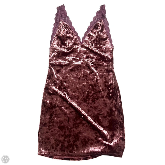 Dress Casual Short By Free People In Purple, Size: Xs
