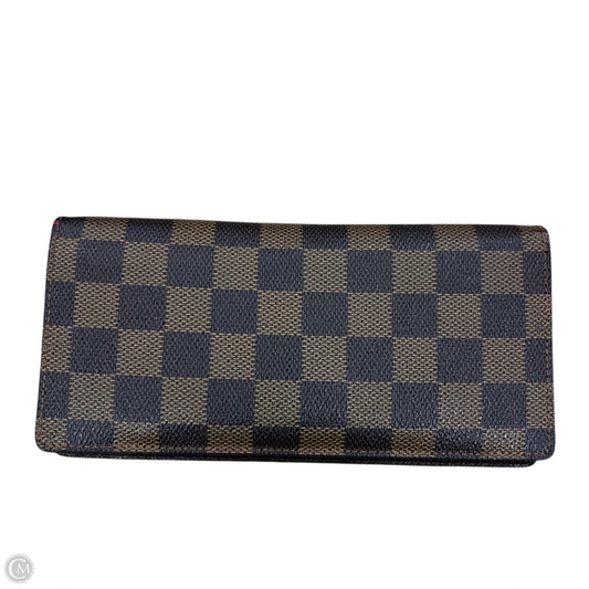 Wallet Luxury Designer By Louis Vuitton, Size: Medium