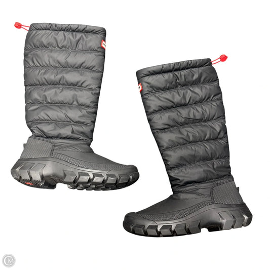 Boots Snow By Hunter In Black, Size: 7