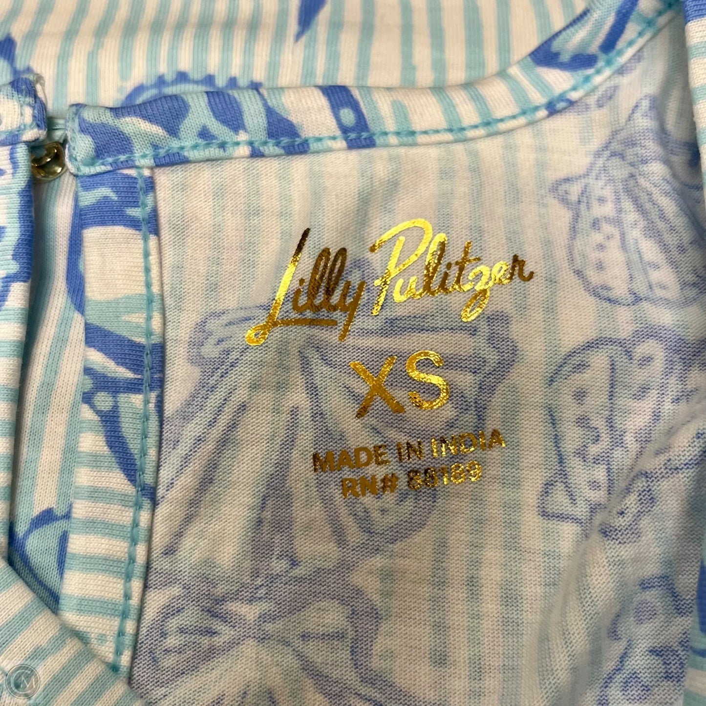Dress Designer By Lilly Pulitzer In Blue, Size: Xs
