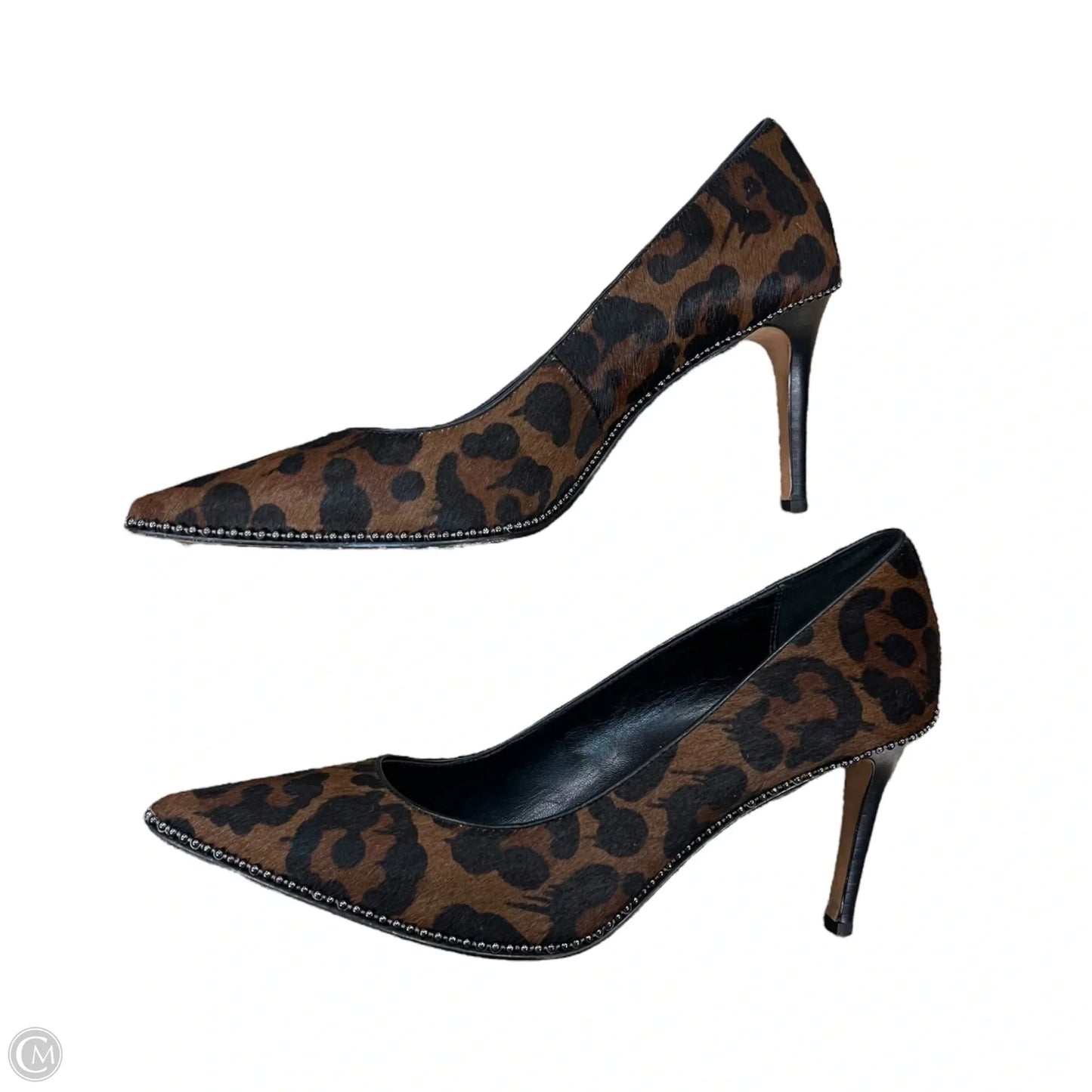 Shoes Designer By Coach In Leopard Print, Size: 10