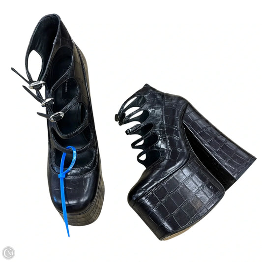 Shoes Luxury Designer By Marc Jacobs In Black, Size: 7.5