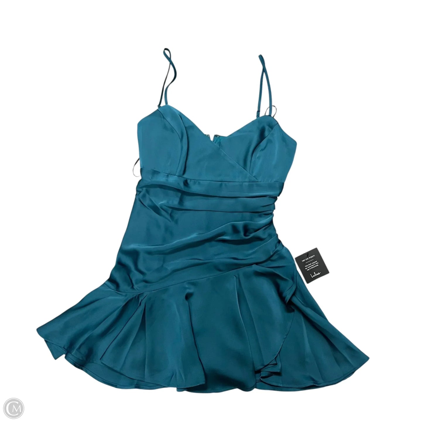 Dress Party Short By Lulus In Teal, Size: M