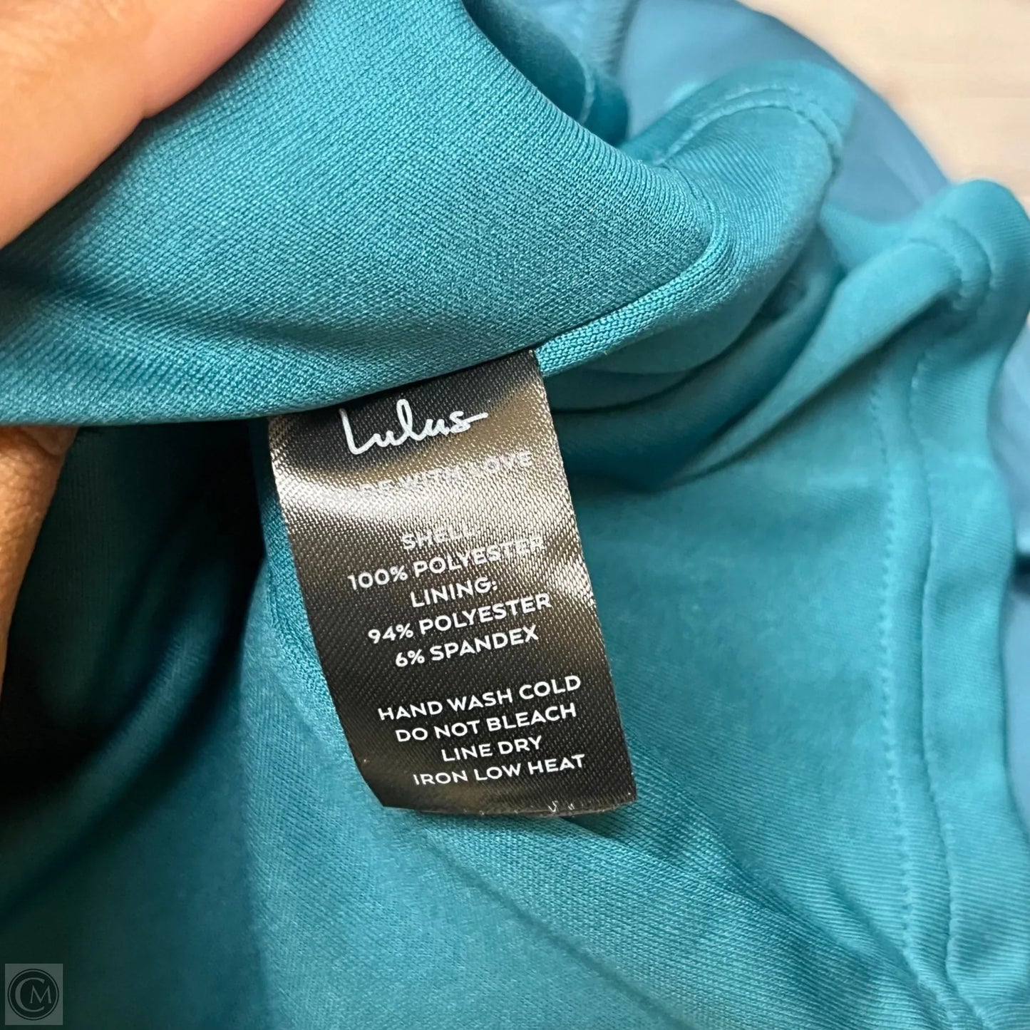 Dress Party Short By Lulus In Teal, Size: M