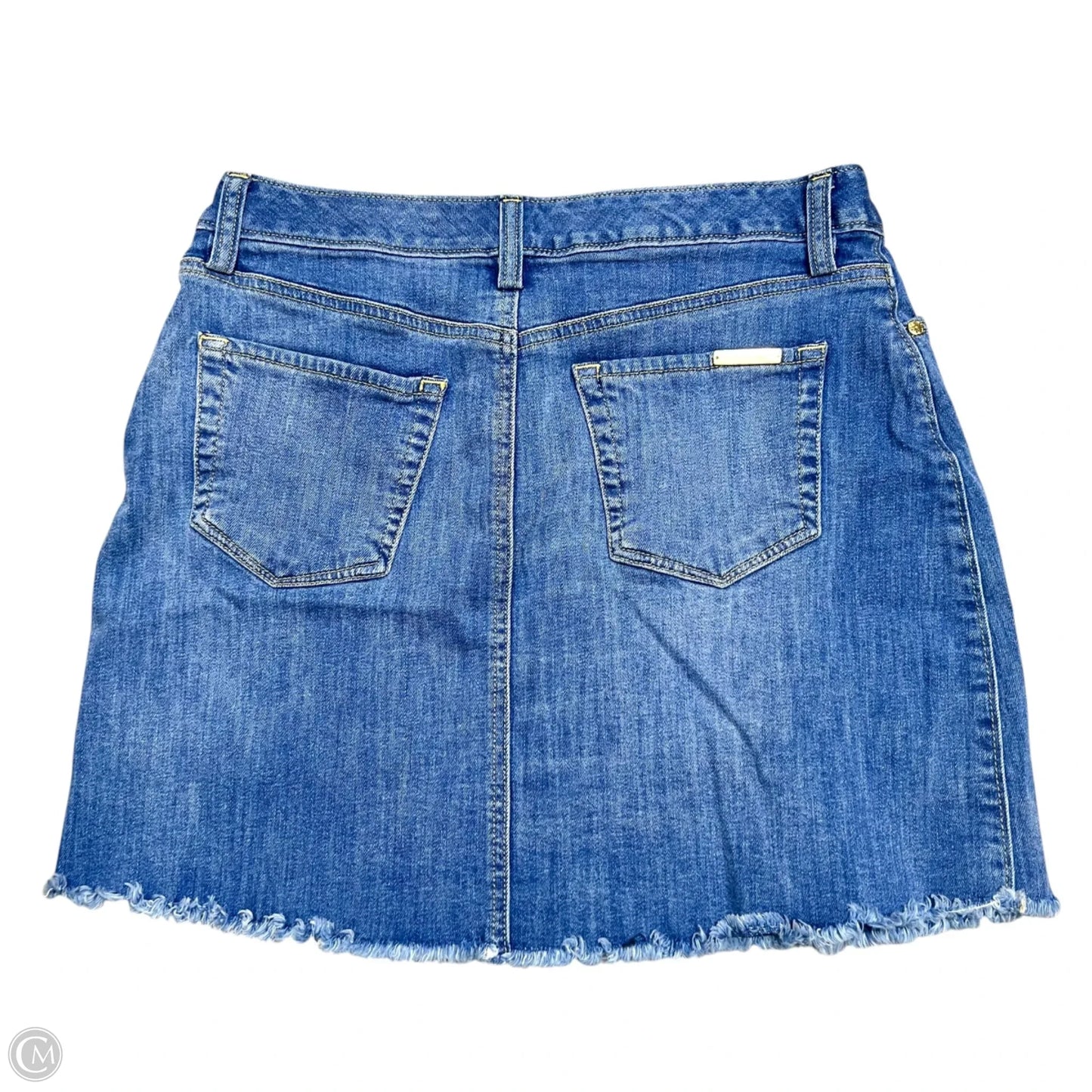 Skirt Designer By Lilly Pulitzer In Blue Denim, Size: 4