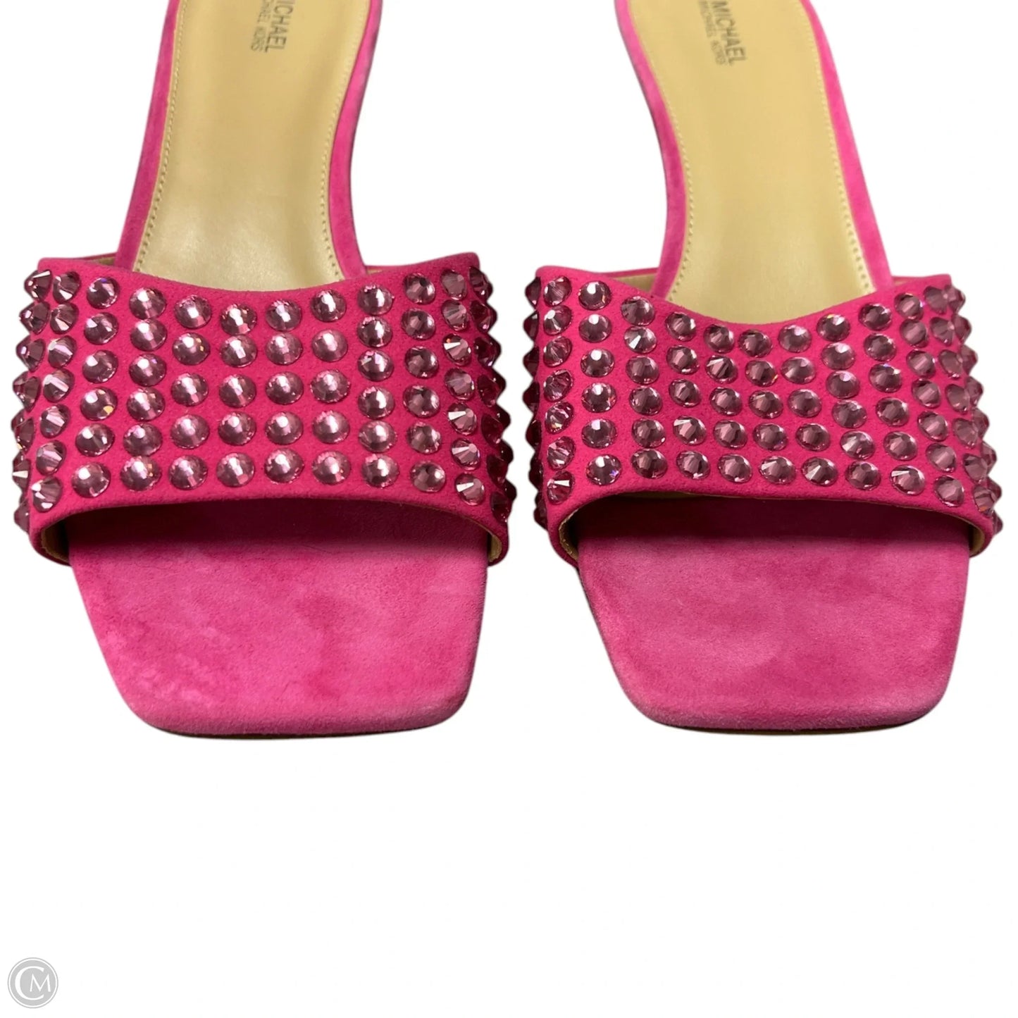 Sandals Heels Kitten By Michael By Michael Kors In Pink, Size: 10