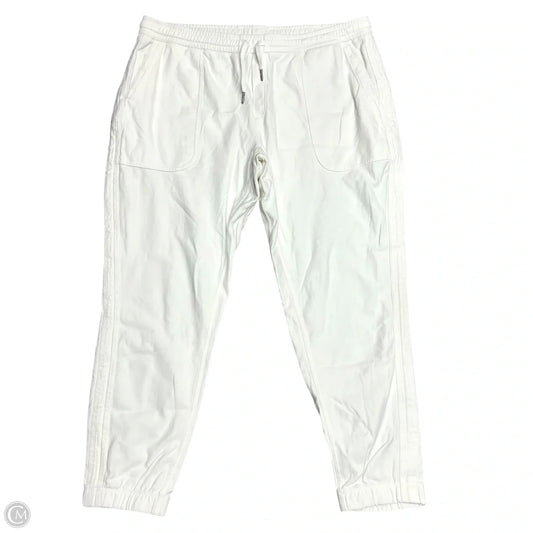 Athletic Pants By Athleta In Cream, Size: Xl