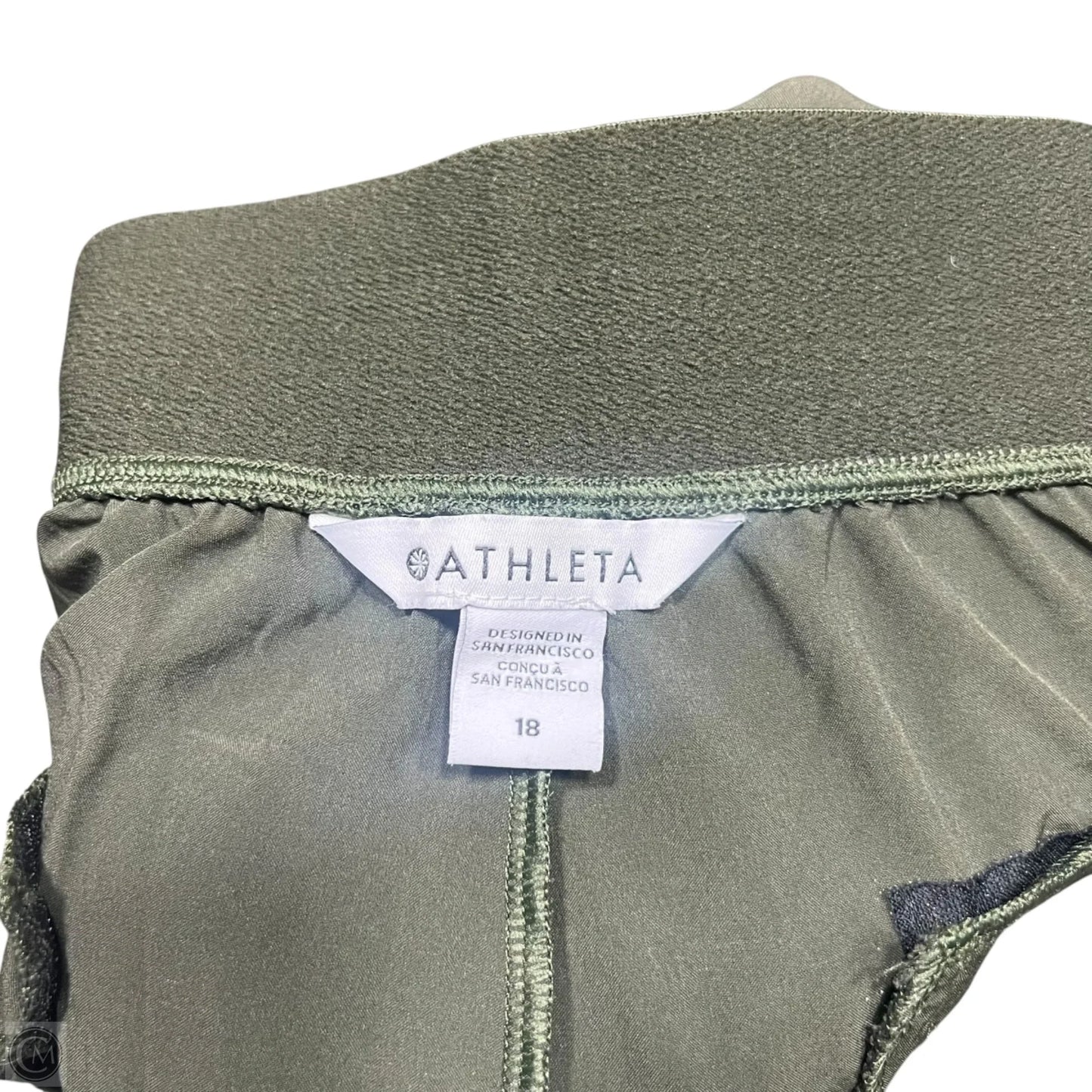 Athletic Pants By Athleta In Green, Size: 18