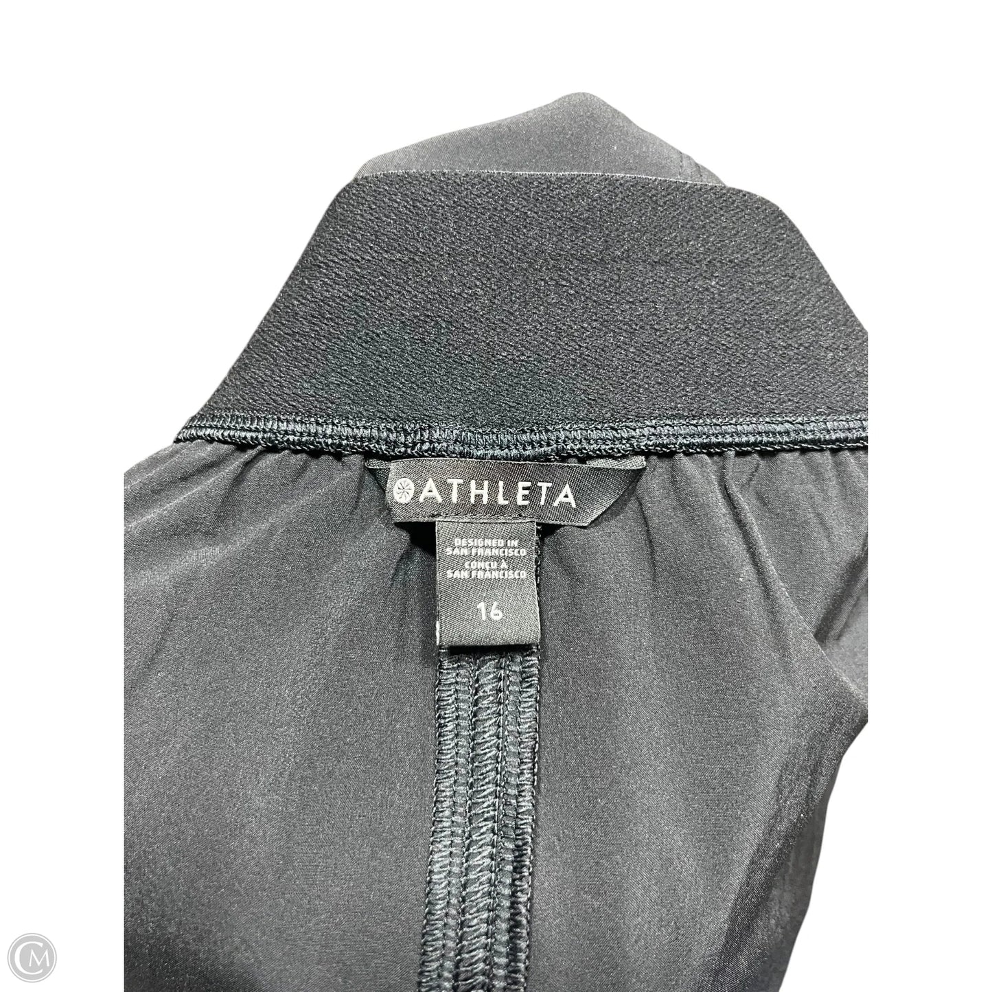 Athletic Skirt By Athleta In Black, Size: 16
