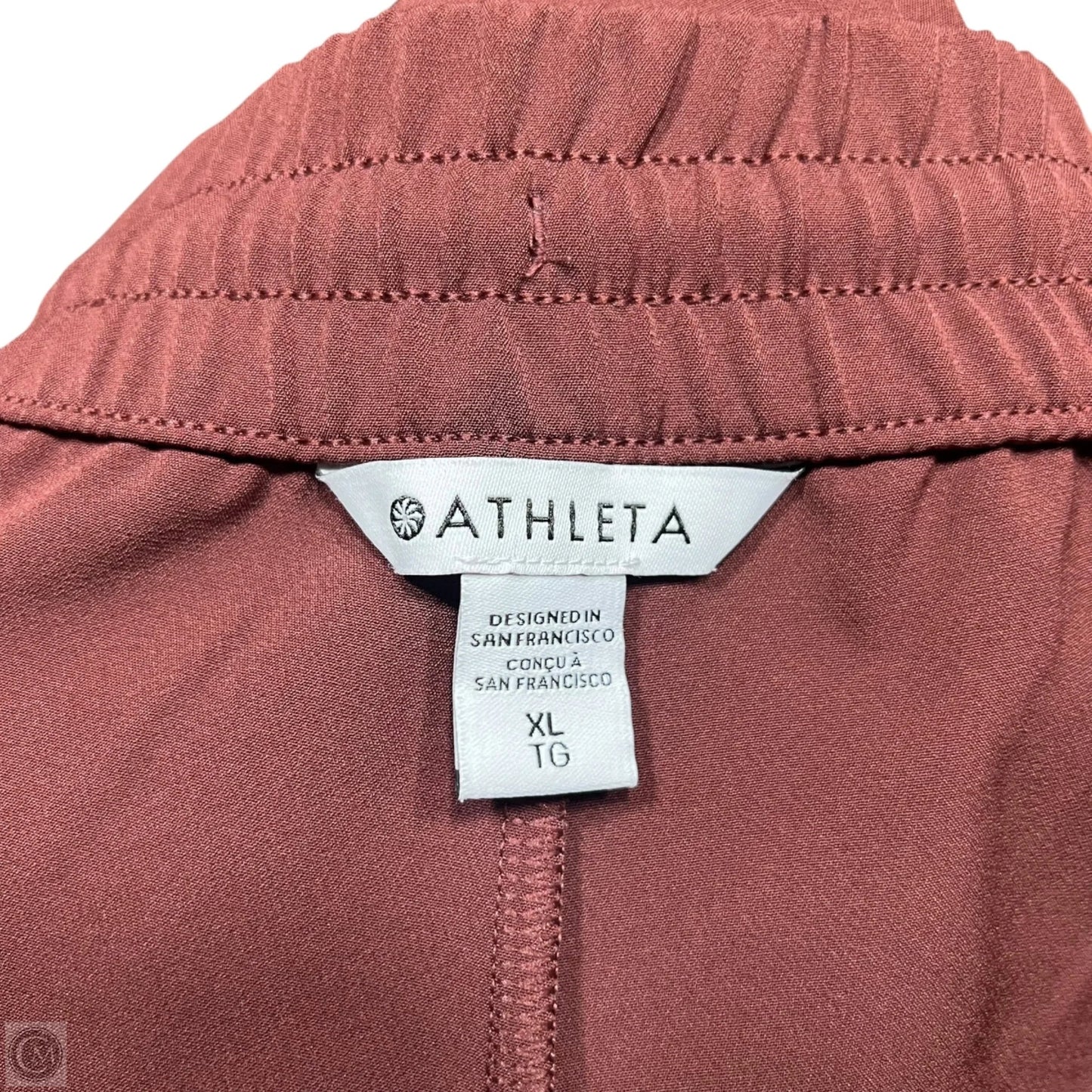 Athletic Pants By Athleta In Brown, Size: Xl