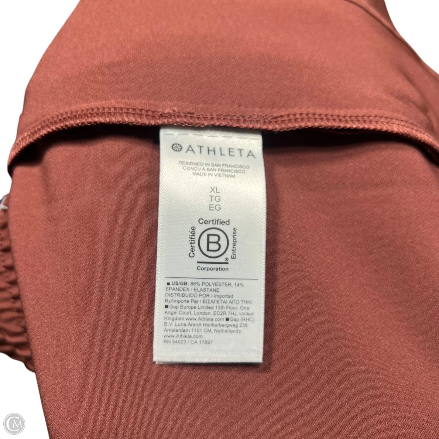 Athletic Pants By Athleta In Brown, Size: Xl