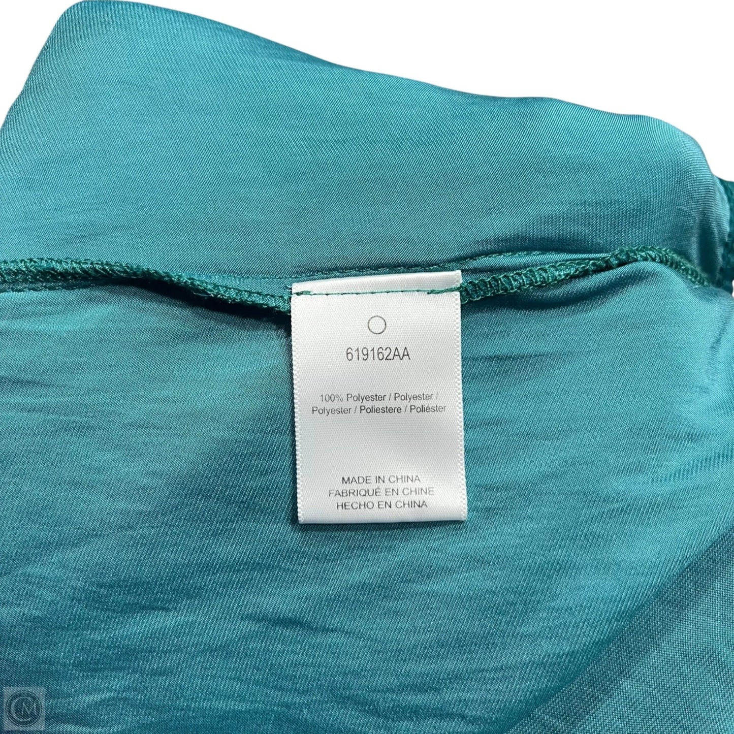 Top Long Sleeve By Dolan Left Coast In Teal, Size: Xxl