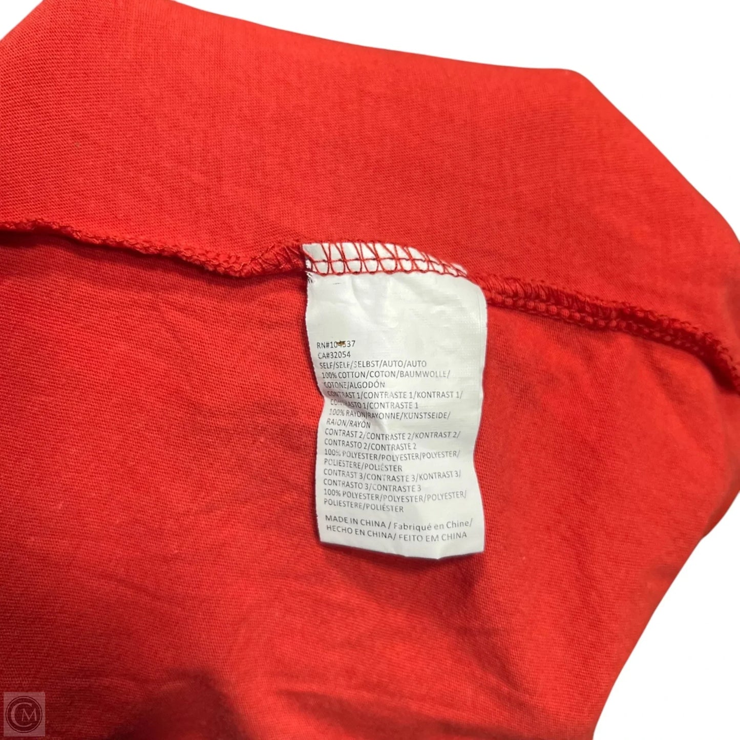 Top Sleeveless By Tiny In Orange, Size: 1x
