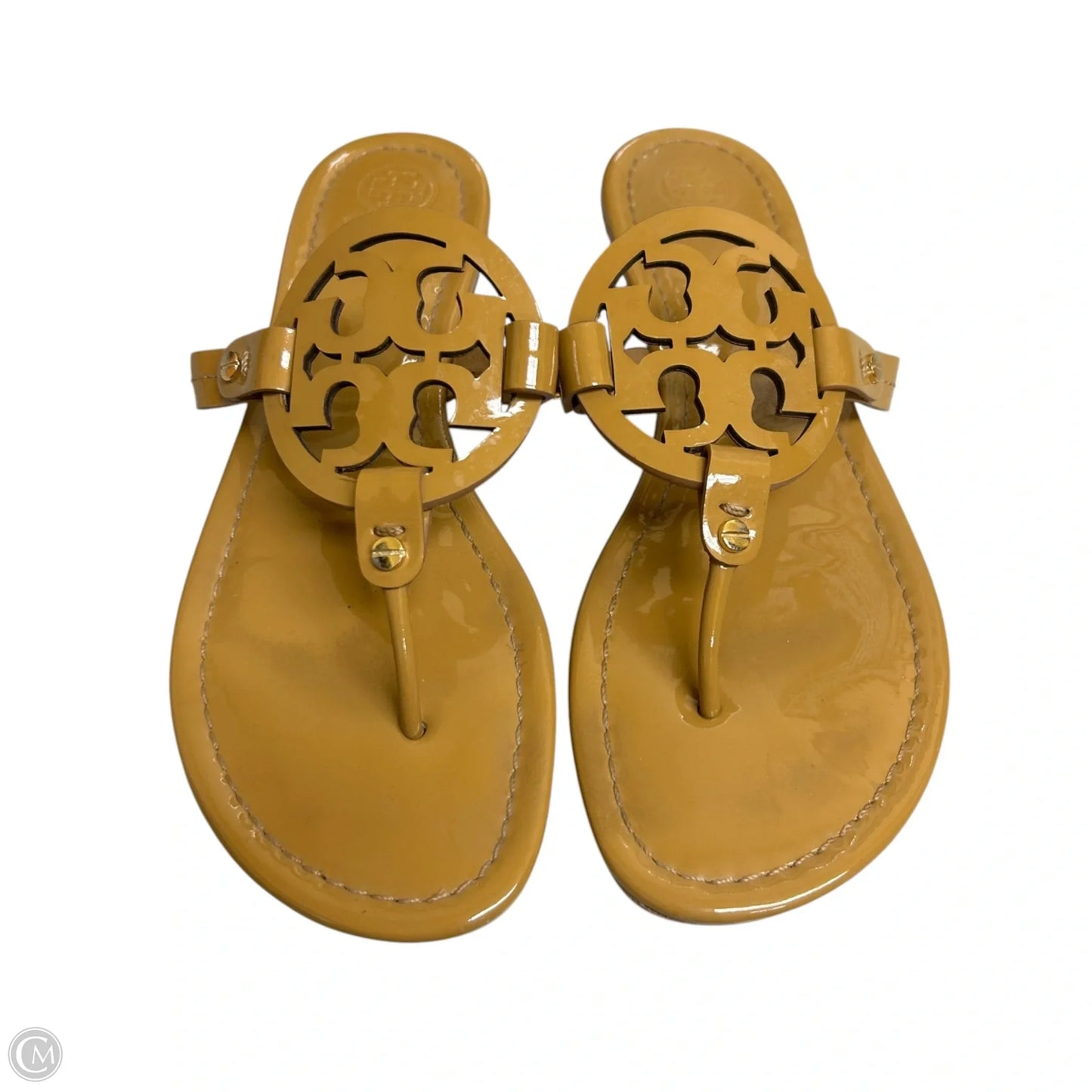 Sandals Designer By Tory Burch In Tan, Size: 9