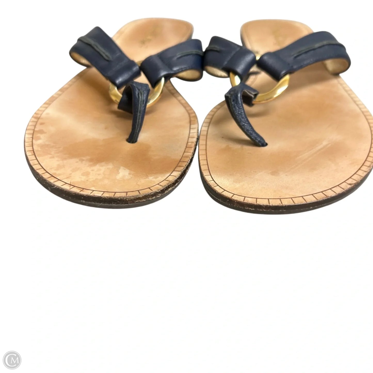 Sandals Designer By Lilly Pulitzer In Blue, Size: 9