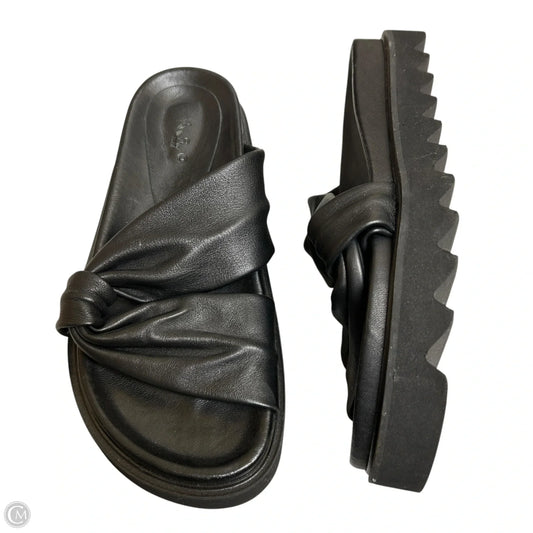 Sandals Flats By Iro Paris In Black, Size: 6.5