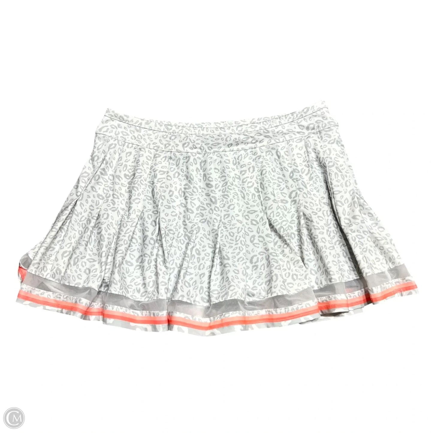 Athletic Skort By Lucky In Love In Leopard Print, Size: 16