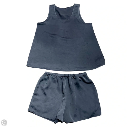 Shorts Set By Fabletics In Grey, Size: 8