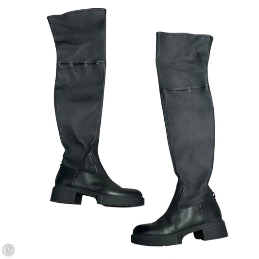 Boots Designer By Coach In Black, Size: 7.5