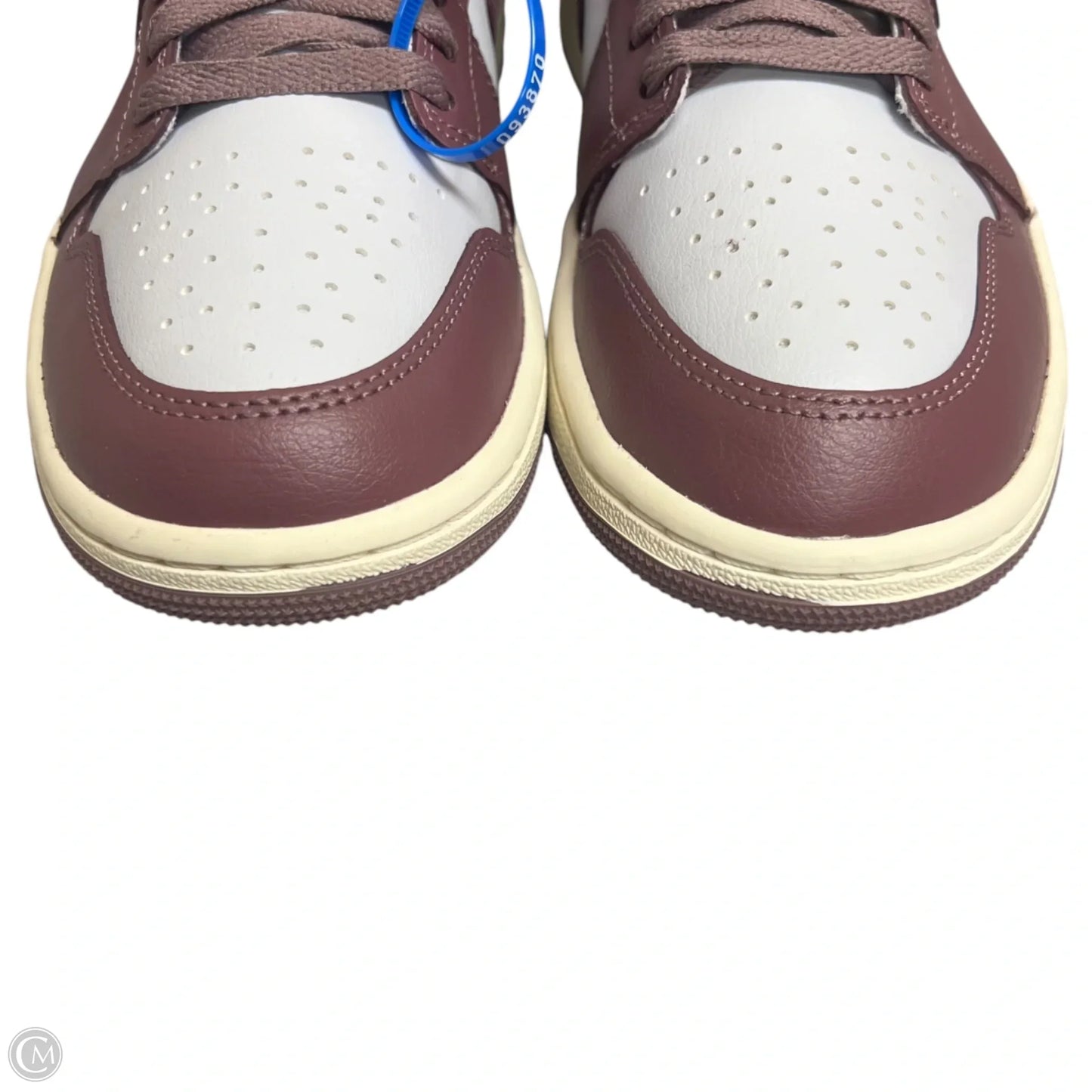 Shoes Luxury Designer By Jordan In Purple & White, Size: 7.5