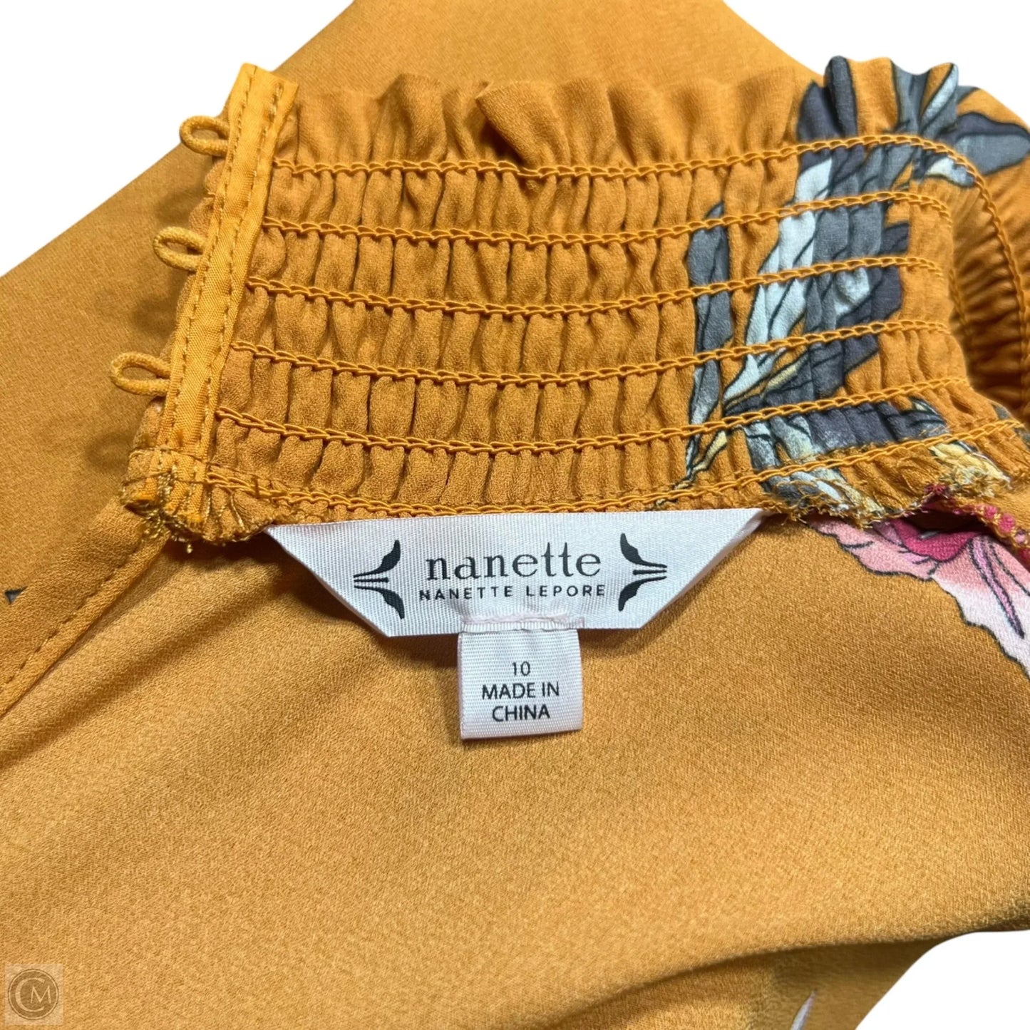 Dress Casual Maxi By Nanette By Nanette Lepore In Orange, Size: M