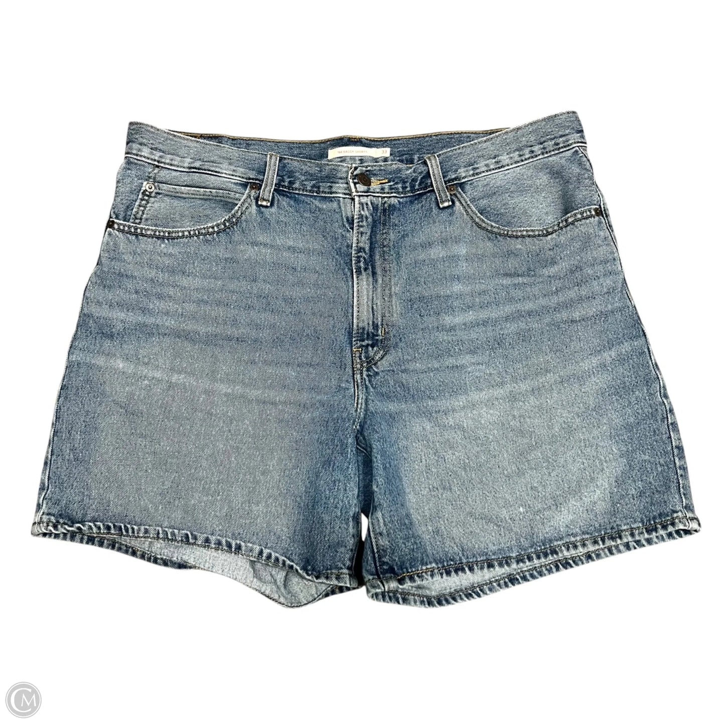 Shorts By Levis In Blue Denim, Size: 16