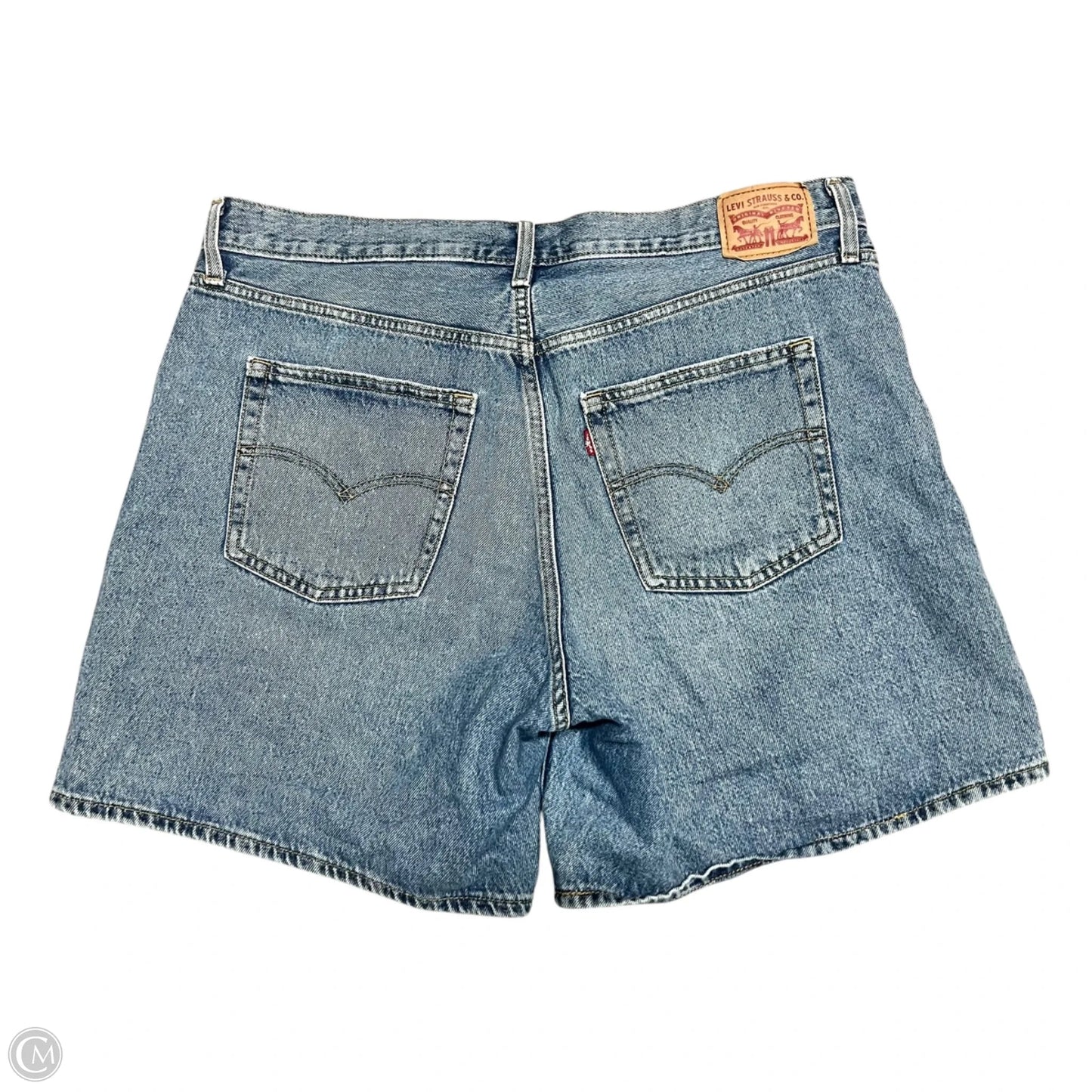 Shorts By Levis In Blue Denim, Size: 16